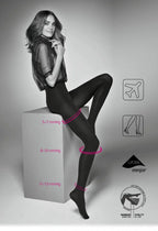 Strong press - 40 den - collant riposanti in microfibra