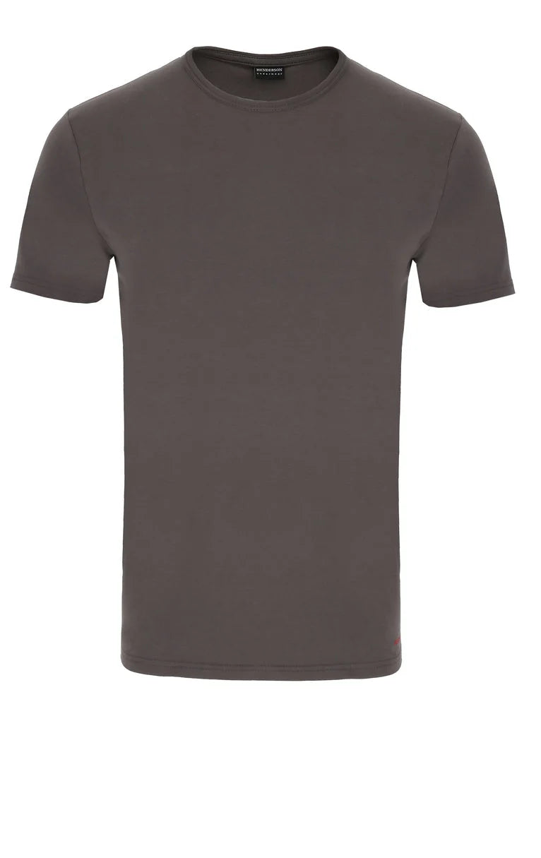 T-shirt uomo in cotone elasticizzato - red line