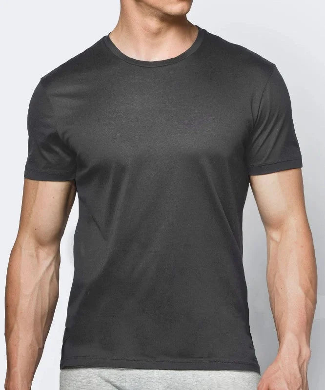 Bmv-048 - t-shirt da uomo in puro cotone a manica corta