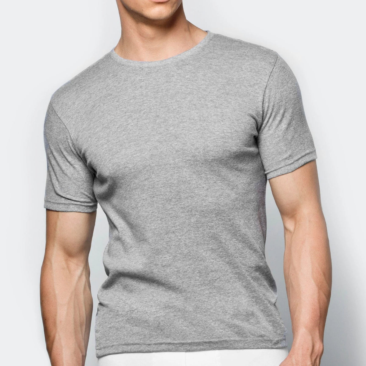 Bmv-048 - t-shirt da uomo in puro cotone a manica corta
