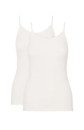 Top in viscosa - blue - pack da 2 pezzi