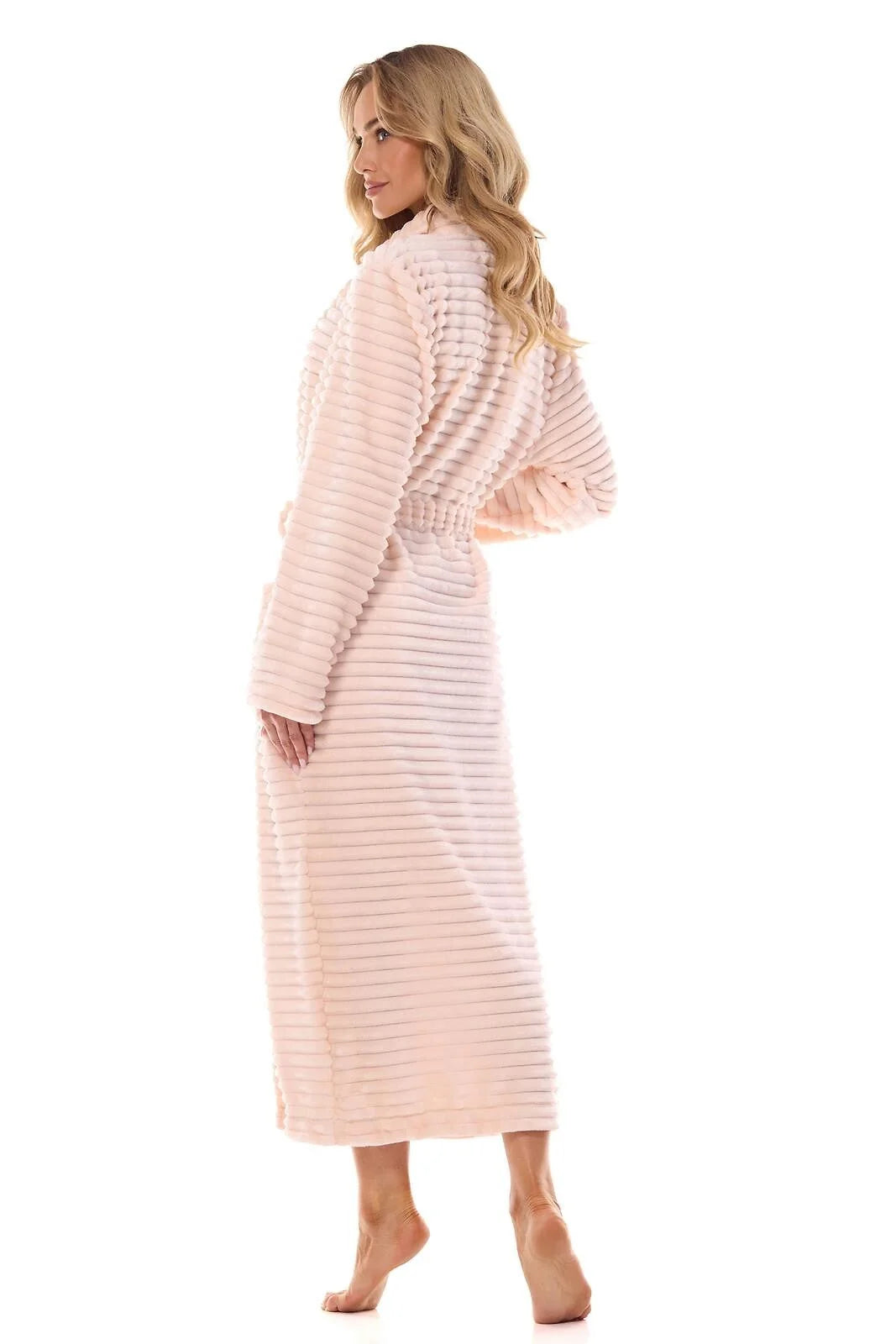 Vestaglia da camera lunga donna - rita - tessuto supersoft