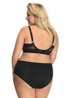 Vicky - k564 - nero - reggiseno soft con ferretto per coppe