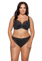 Yasmin | reggiseno soft con ferretto in microfibra e pizzo