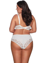 Yasmin | slip in microfibra e pizzo - ecru - 2107