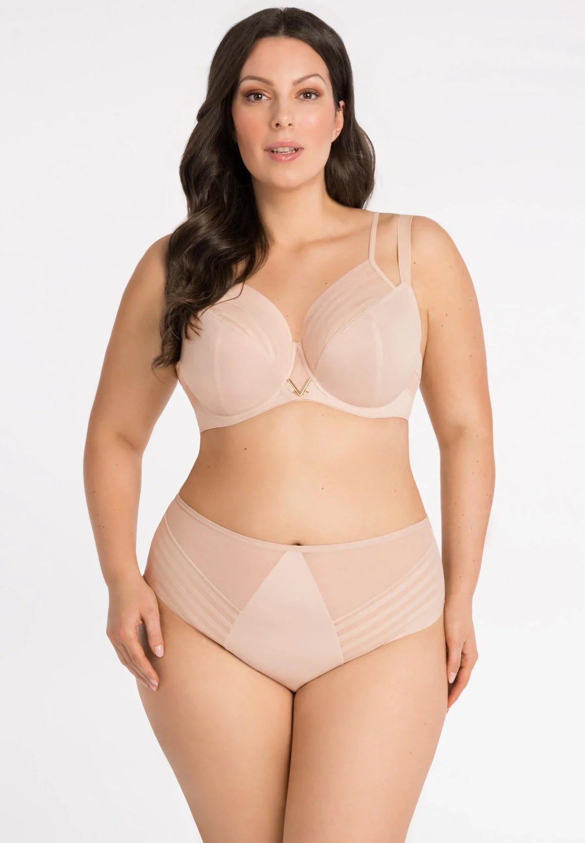 Yoko - k810 - beige - reggiseno soft con ferretto